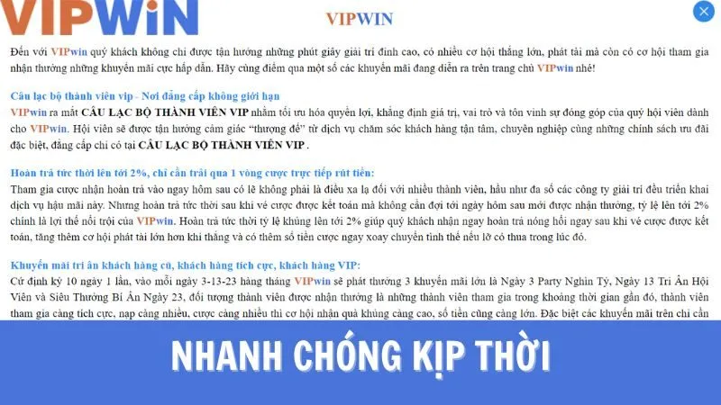Tổng hợp các chuyên mục chính của trang tin tức VIPWIN