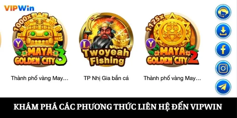 Khám phá các phương thức liên hệ đến VIPWIN Khám phá các phương thức liên hệ đến VIPWIN