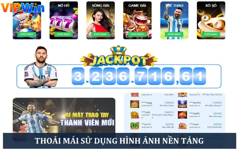 Sử dụng hình ảnh miễn phí từ nền tảng